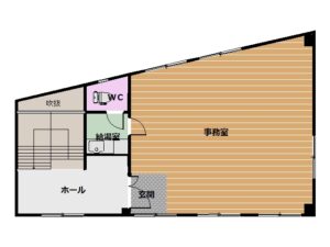 2階ワンフロア(間取)