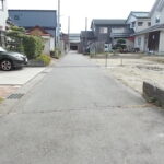 接道状況　北側より